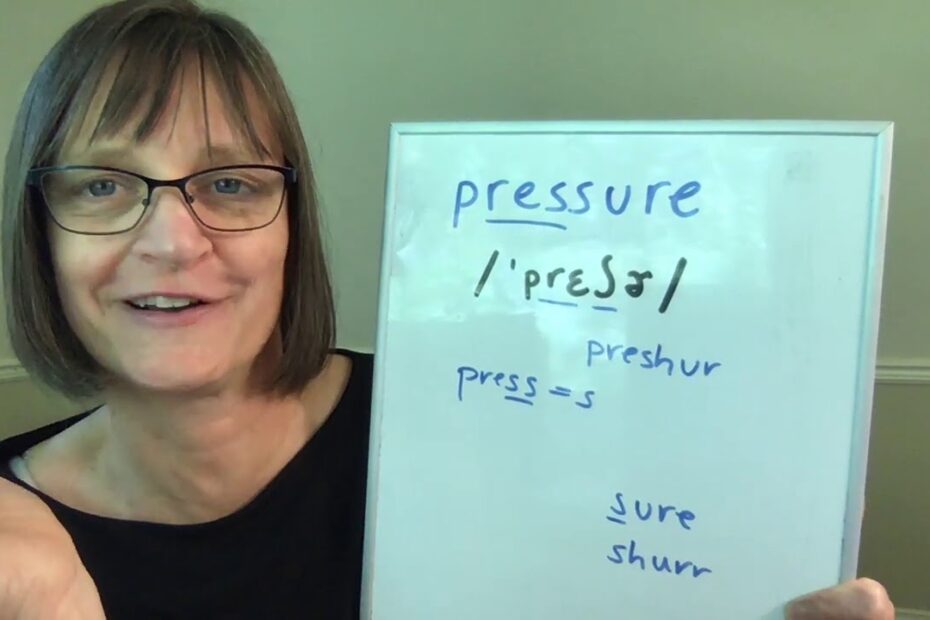 How To Spell Pressure