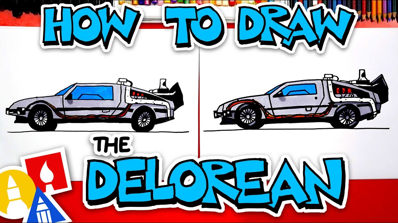 How To Draw A Delorean