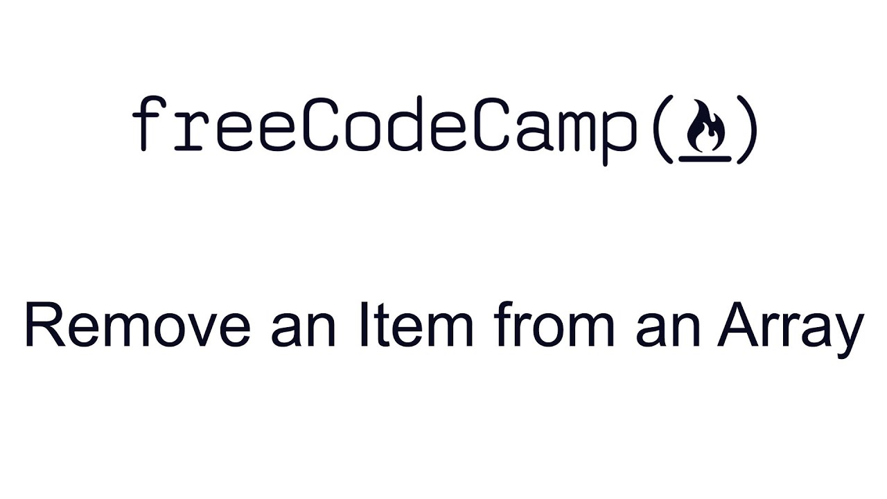 Remove an Item from an Array - Redux - Free Code Camp
