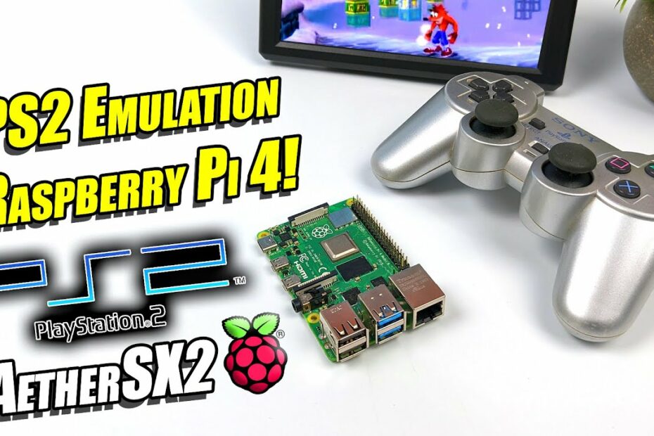 The Pi4 Can Play Some PS2 Games Using AetherSX2! PS2 Emulation Raspberry Pi4