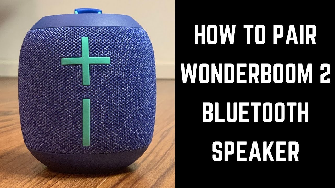 How To Pair Wonderboom Speakers