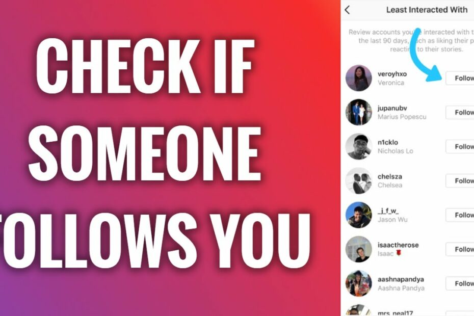How To See When Someone Followed You On Instagram
