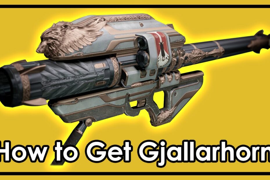 How To Get Iron Gjallarhorn Without Pre Order