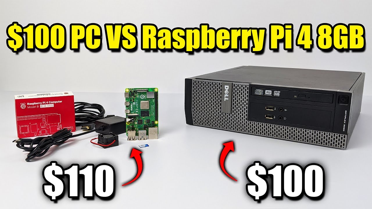 0 PC VS Raspberry Pi 4 8GB - Can The Pi4 Replace a Desktop PC?