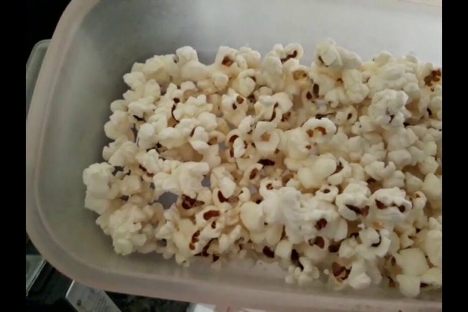 How To Freshen Stale Popcorn