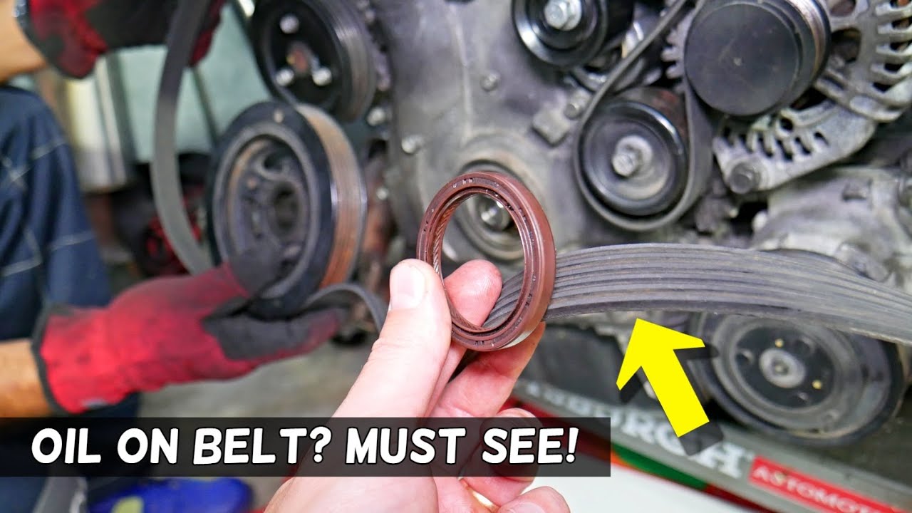 How To Clean Oil Off Serpentine Belt