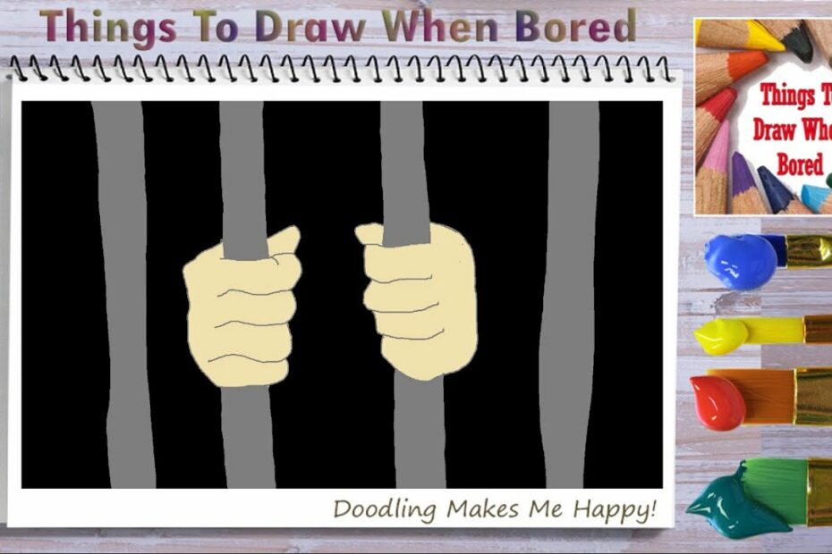 How To Draw A Jail Cell Step By Step