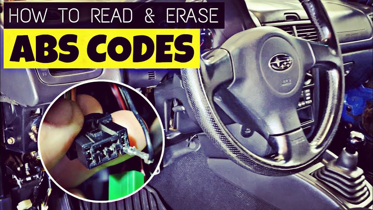 How To Clear Subaru Abs Codes