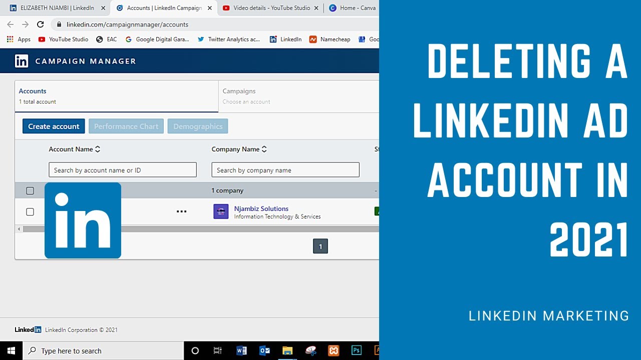 How To Delete An Account In Linkedin Campaign Manager