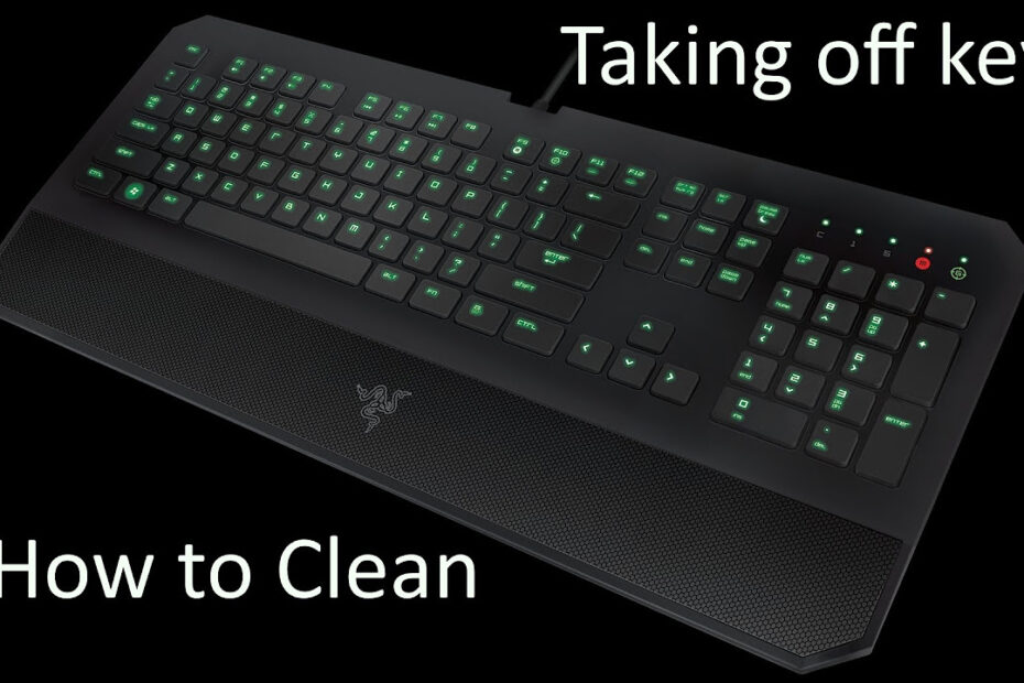 How To Clean Deathstalker Keyboard