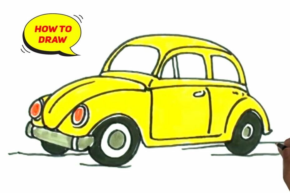How To Draw A Bug Car