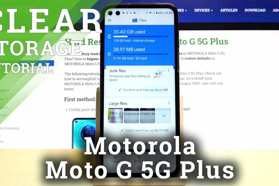 How To Free Up Space On Moto G5