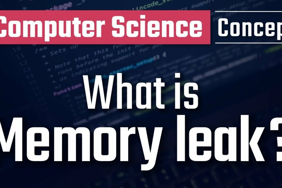 What is memory leak?