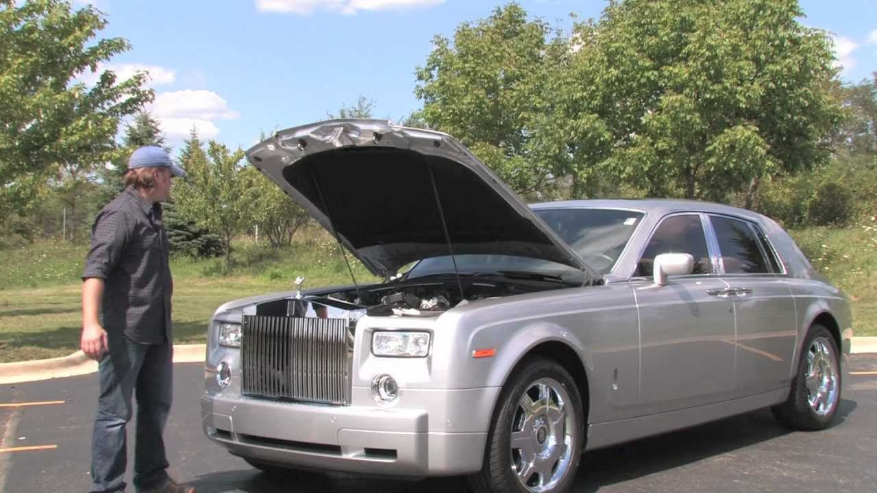 How To Open Rolls Royce Bonnet