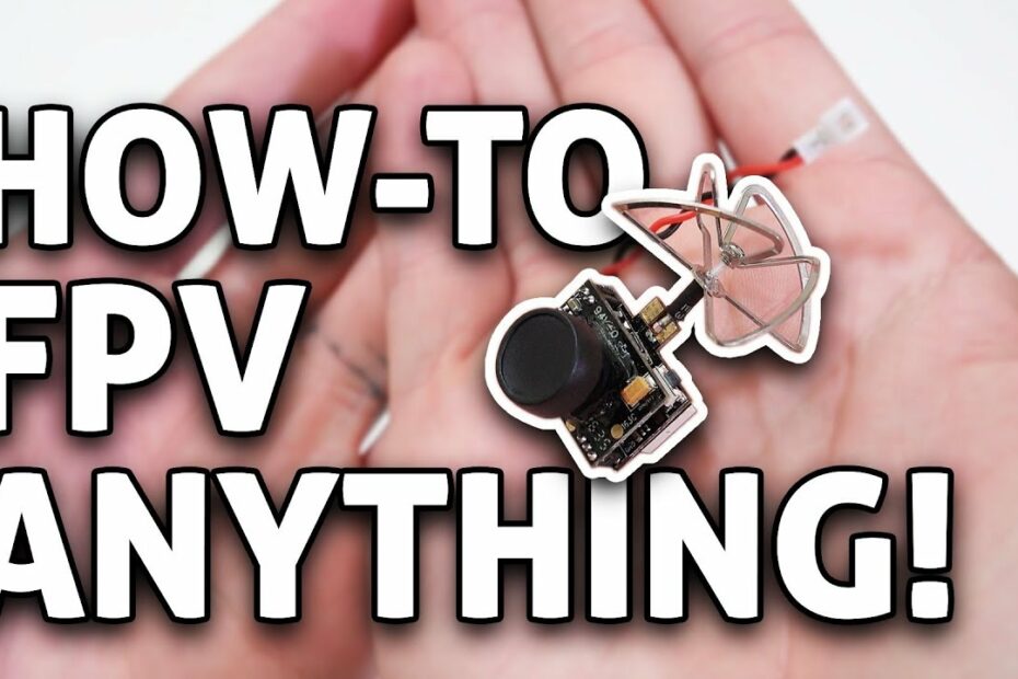 How-to RACE ANY RC Drone or Car w/ Tiny FPV Camera u0026 VR Goggles!!