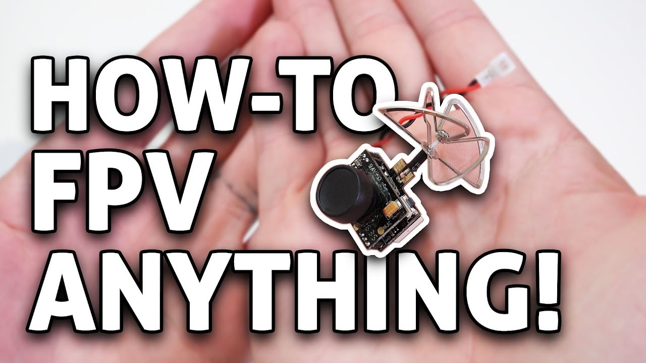 How-to RACE ANY RC Drone or Car w/ Tiny FPV Camera \u0026 VR Goggles!!