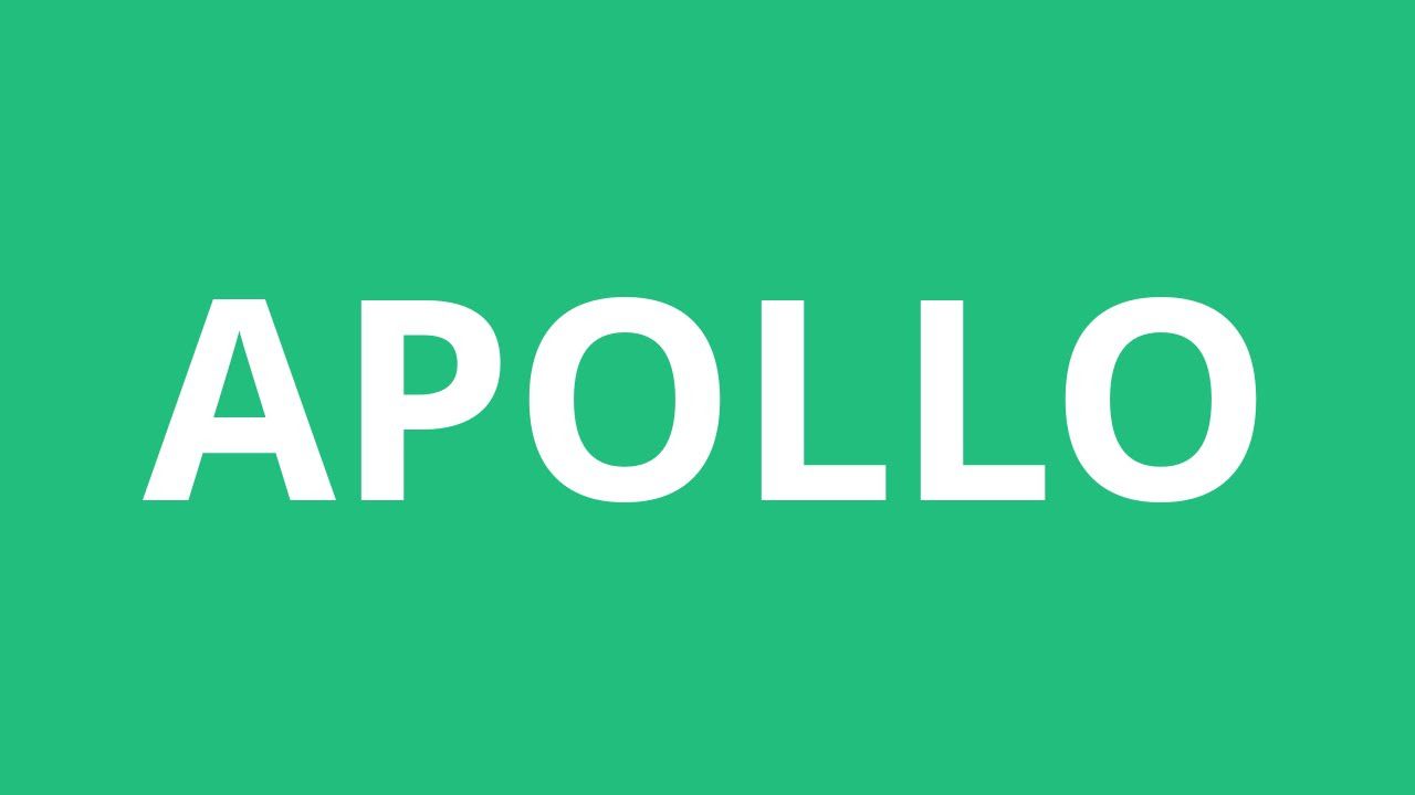 How To Pronounce Apollo