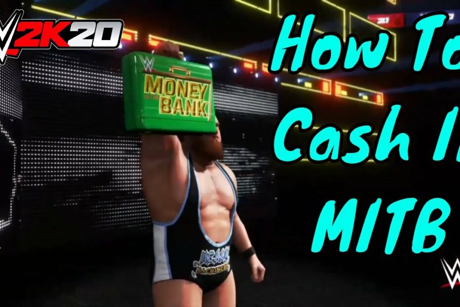 How To Do Post Match Cash In Wwe 2K20