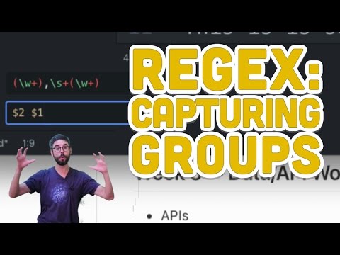 2.4: Regular Expressions: Capturing Groups - Programming with Text