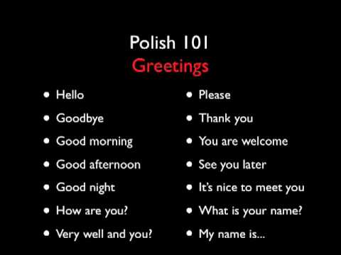 How To Say Blue In Polish