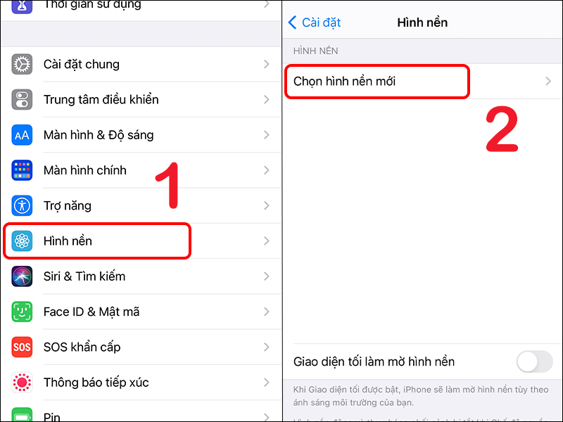 Video] Cách Cài Đặt, Thay Đổi Hình Nền Iphone Đơn Giản, Nhanh Chóng -  Thegioididong.Com