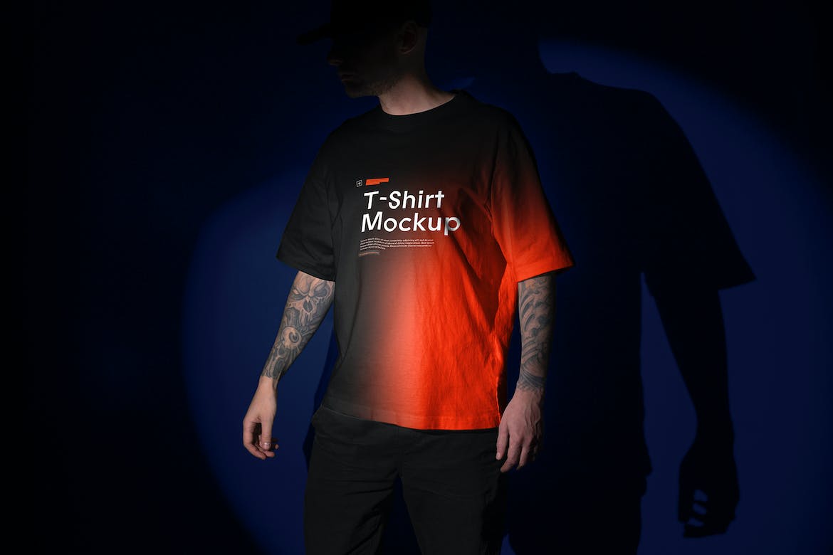 T-Shirt Mockup Scene 03 / Sgnl Series | Premium & Free Psd Mockup Store