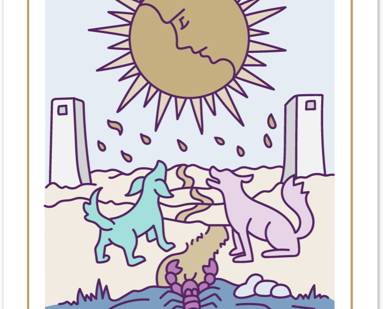 The Moon Tarot Card Meanings | Biddy Tarot