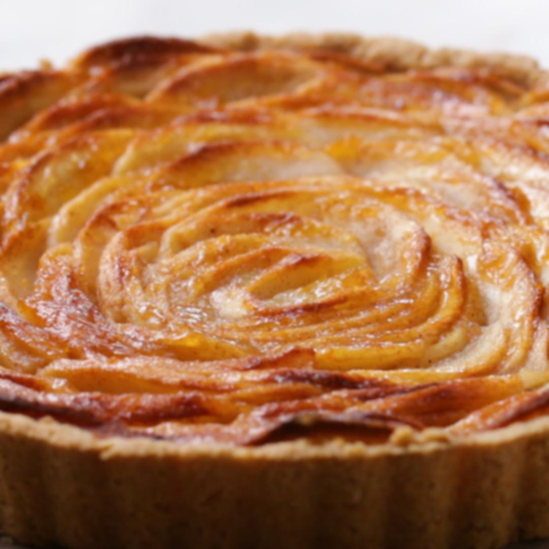 Caramel Rose Apple Pie Recipe By Tasty