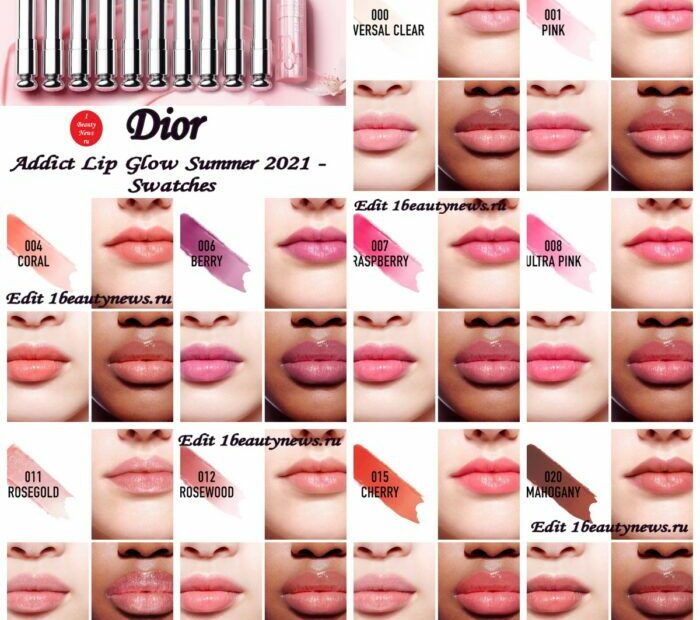 Chi Tiết Với Hơn 51 Về Dior Lip Glow 001 Swatch - Cdgdbentre.Edu.Vn