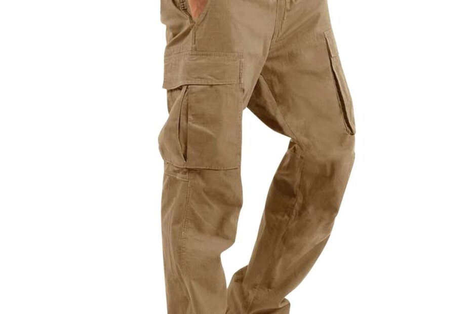 Kayannuo Cargo Pants For Men Deal Men Solid Casual Multiple Pockets Outdoor  Straight Type Fitness Pants Cargo Pants Trousers Khaki - Walmart.Com