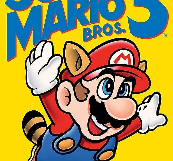 Amazon.Com: Pyramid America Laminated Super Mario Bros 3 Nintendo Nes  Platform Video Game Cover Art Mario Flying Raccoon Ears Tail Poster Dry  Erase Sign 12X18: Posters & Prints