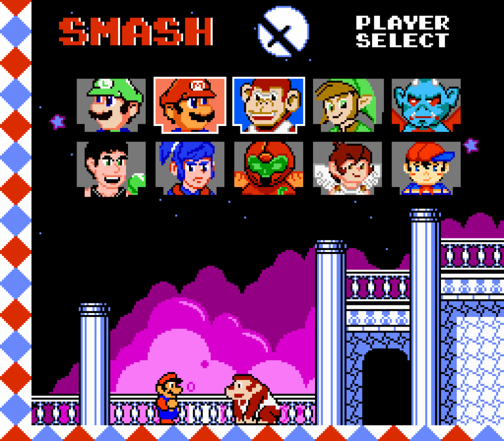 What If Smash Bros. Was Released On The Nes? – Source Gaming