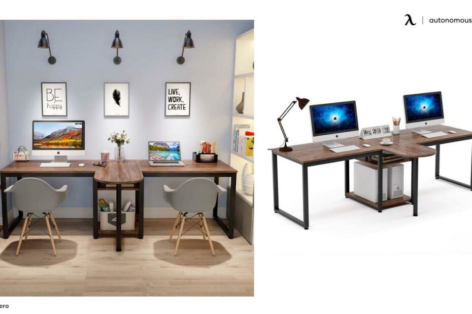 How To Set Up T-Shaped Office Desk For Two People