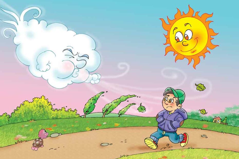 The Wind And The Sun Story For Children With Moral