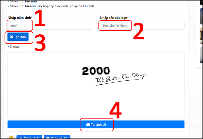 Tạo Ảnh Bìa Facebook Bằng Chữ Ký Năm Sinh Hay Tuỳ Ý Cực Đẹp Và Mới Lạ -  Thegioididong.Com
