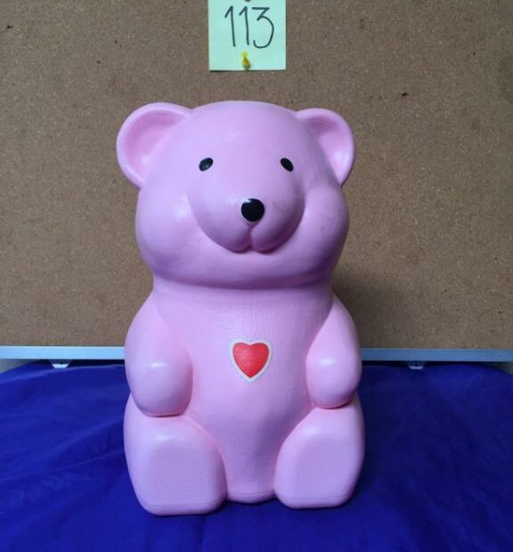 Coin Bank Plastic Teddy Bear 10In, Women'S Fashion, Watches & Accessories,  Other Accessories On Carousell