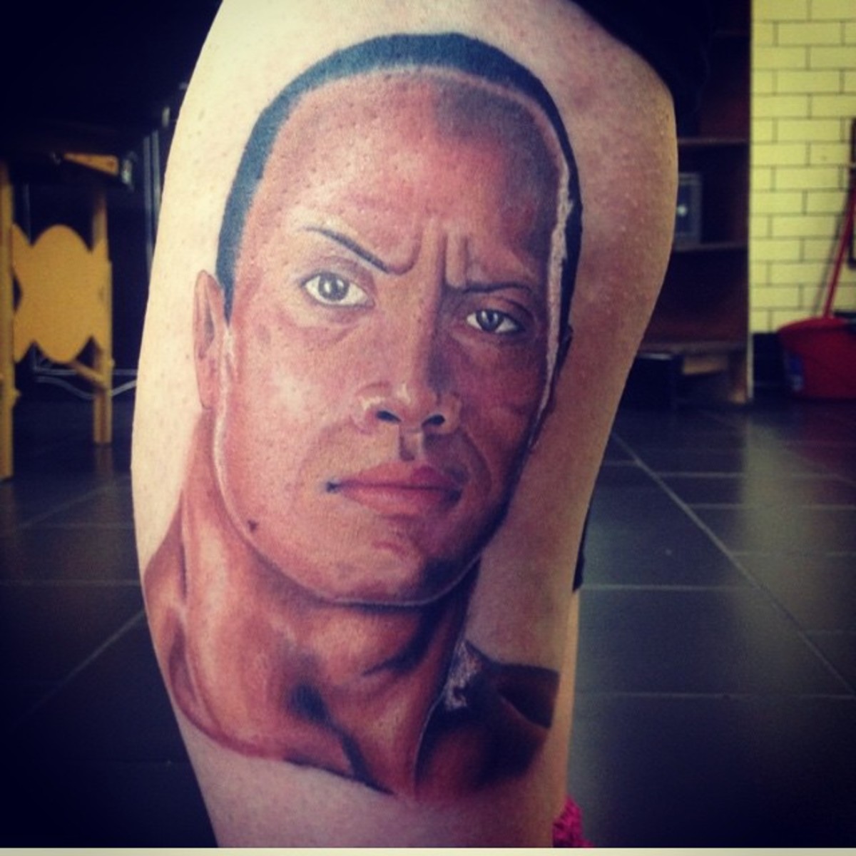 Dwayne 'The Rock' Johnson Posts Photo Of Fan'S Tattoo On Instagram - Sports  Illustrated