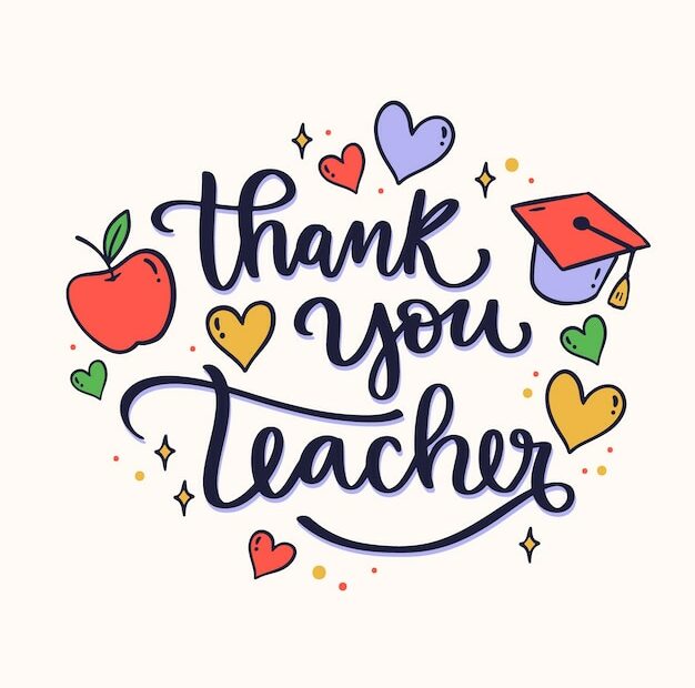 Thank You Teacher Images - Free Download On Freepik