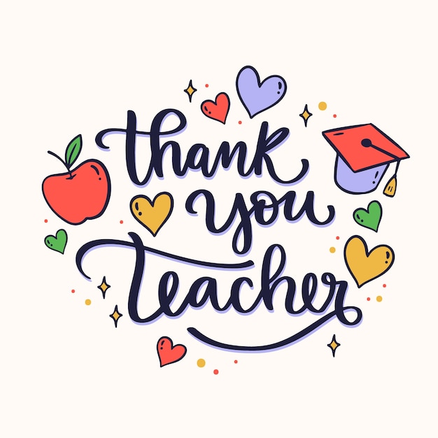 Thank You Teacher Images - Free Download On Freepik