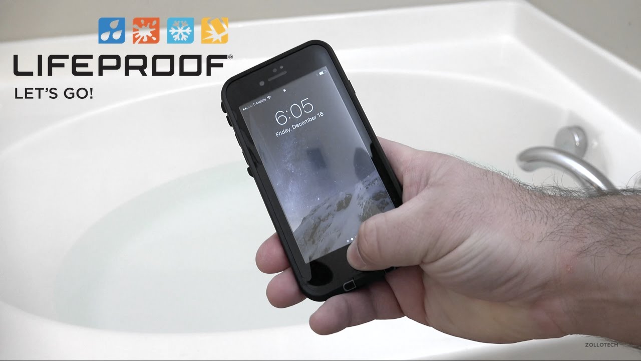 Can Lifeproof Cases Go In The Shower