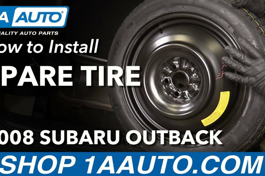 How To Change A Tire On Subaru Outback