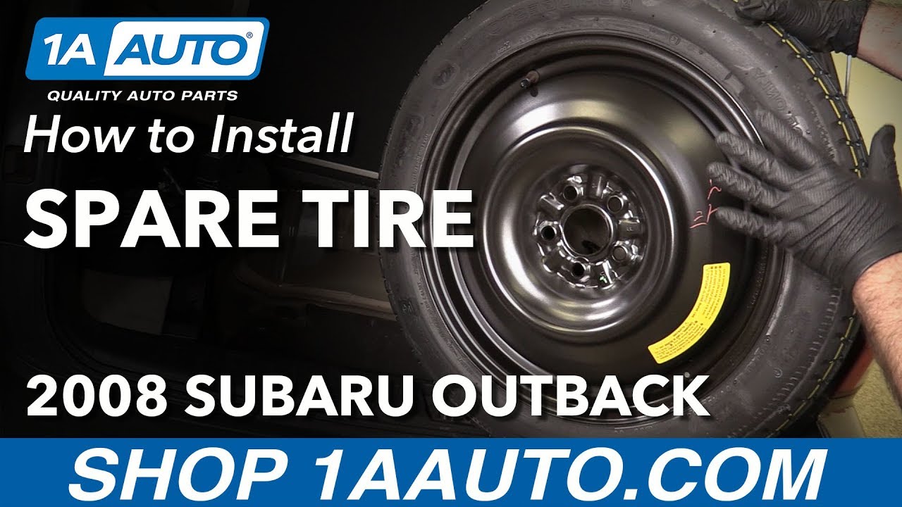 How To Change A Tire On Subaru Outback