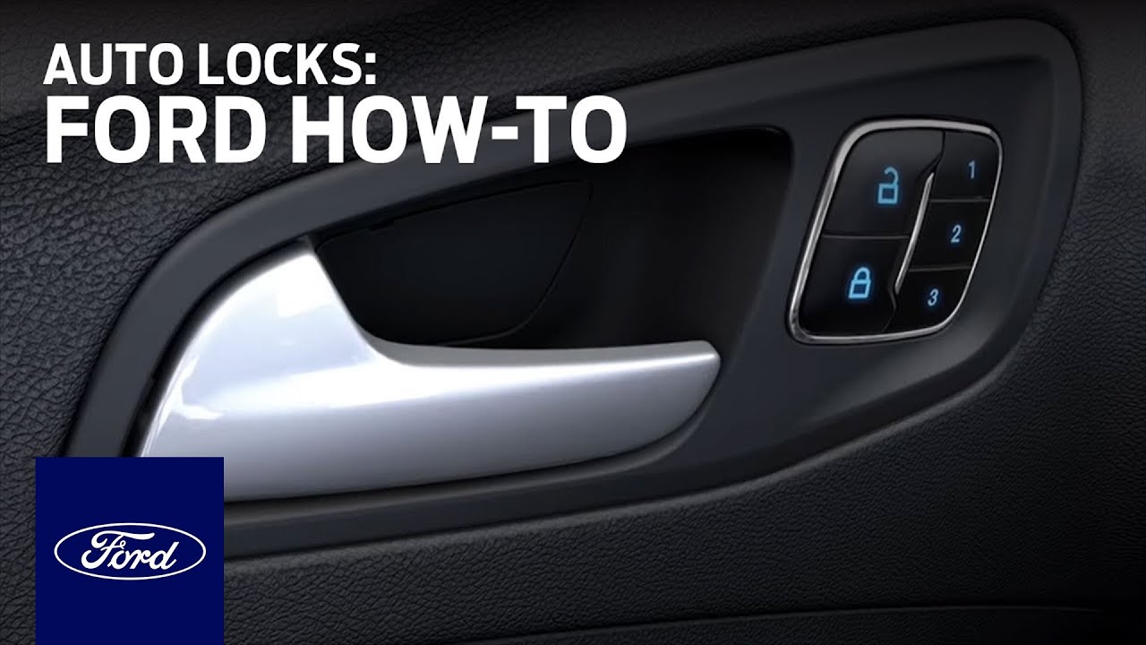 How To Lock Ford Escape