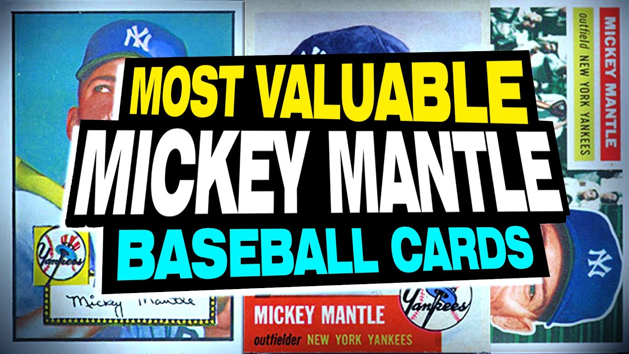 How Much Is A 1968 Mickey Mantle Card Worth