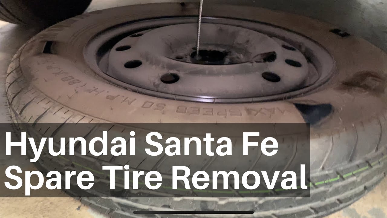 How To Add Spare Tire In Hyundai Sante Fe Hybrid