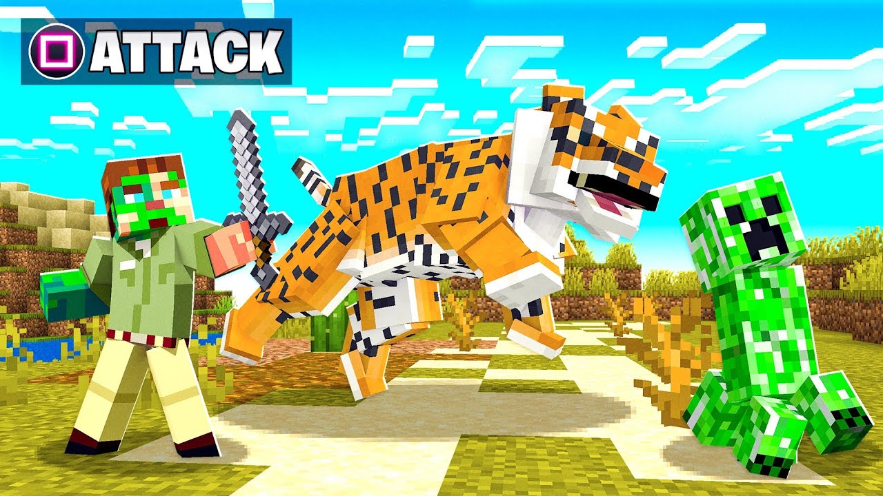How To Tame A Tiger In Minecraft