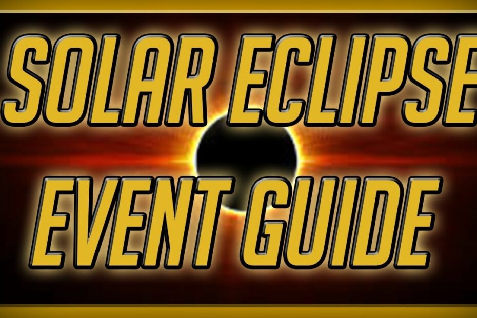 How To End A Solar Eclipse Terraria