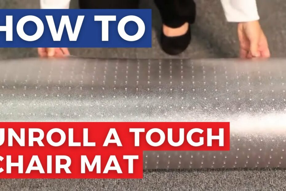 How To Flatten A Plastic Chair Mat