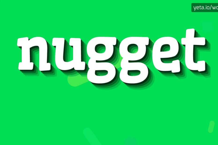 How To Pronounce Nugget