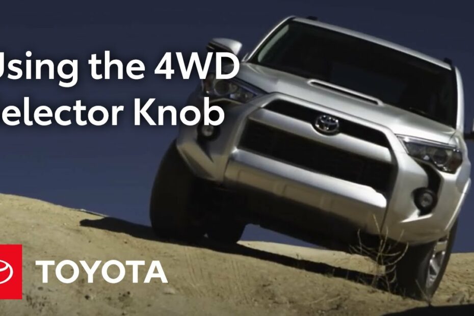 4Runner When To Use 4Wd